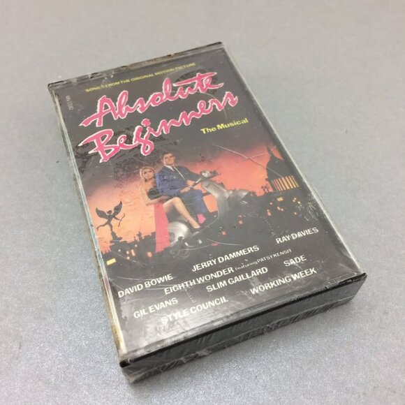 Absolute Beginners The Musical Soundtrack Cassette Tape SEALED David Bowie Sade - Picture 1 of 6